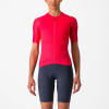 Castelli - Espresso Jersey  - Women's - Hibiscus/DarkGrey - 2024