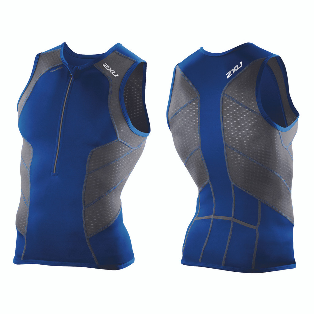 2XU Men's Perform Tri Singlet MyTriathlon