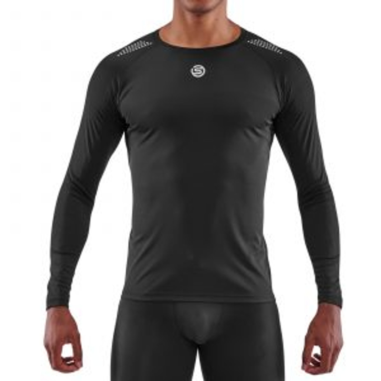 SKINS SERIES-1 MEN'S LONG SLEEVE TOP WHITE - SKINS Compression USA