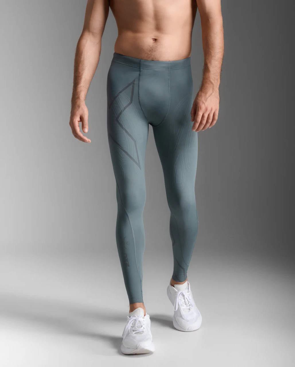 2XU Light Speed Compression Tights Dark Sage/Dark Sage