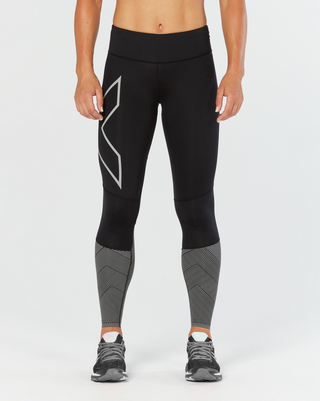 2XU Mid-Rise Compression Tights - MyTriathlon