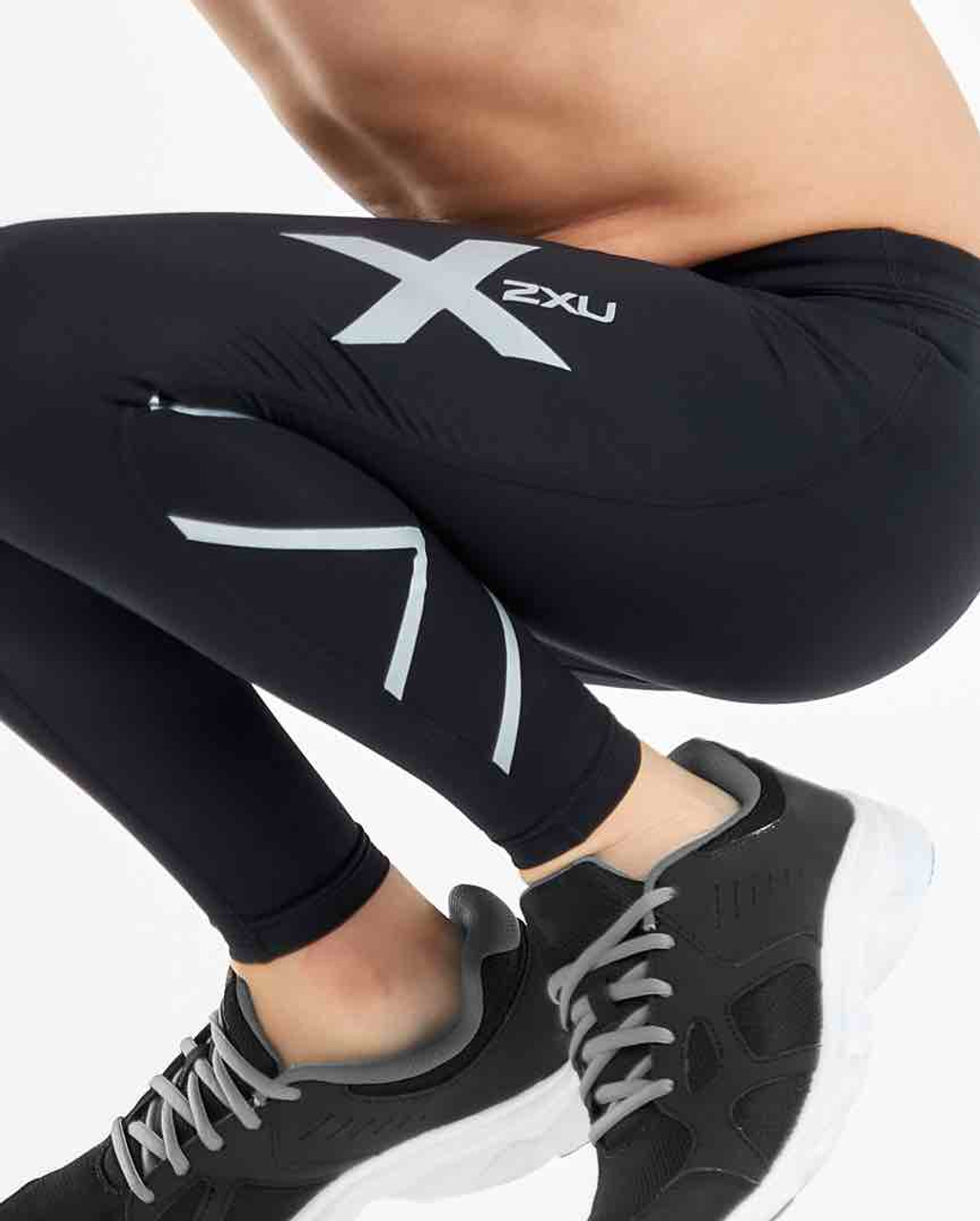 2XU Boys Full Length Compression Tights  Rebel Sport