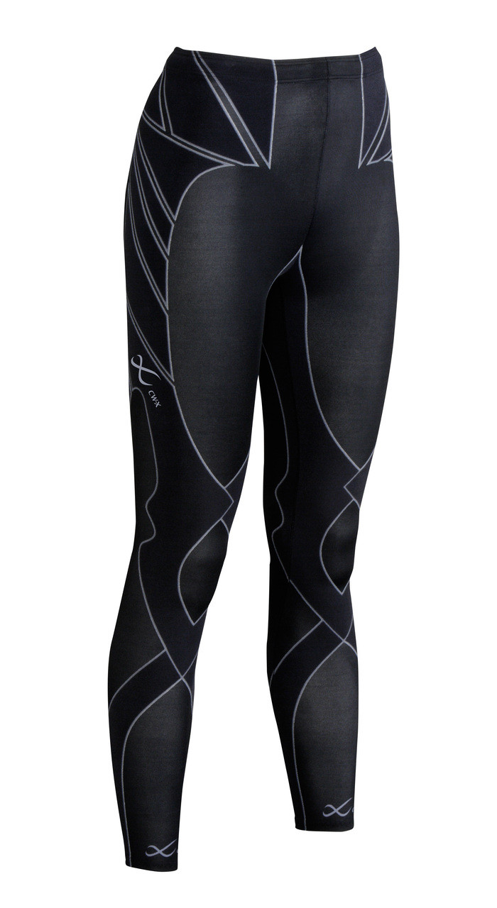 CW-X Women's Revolution Tights - MyTriathlon - Black / Rainbow, Black /  Multistar