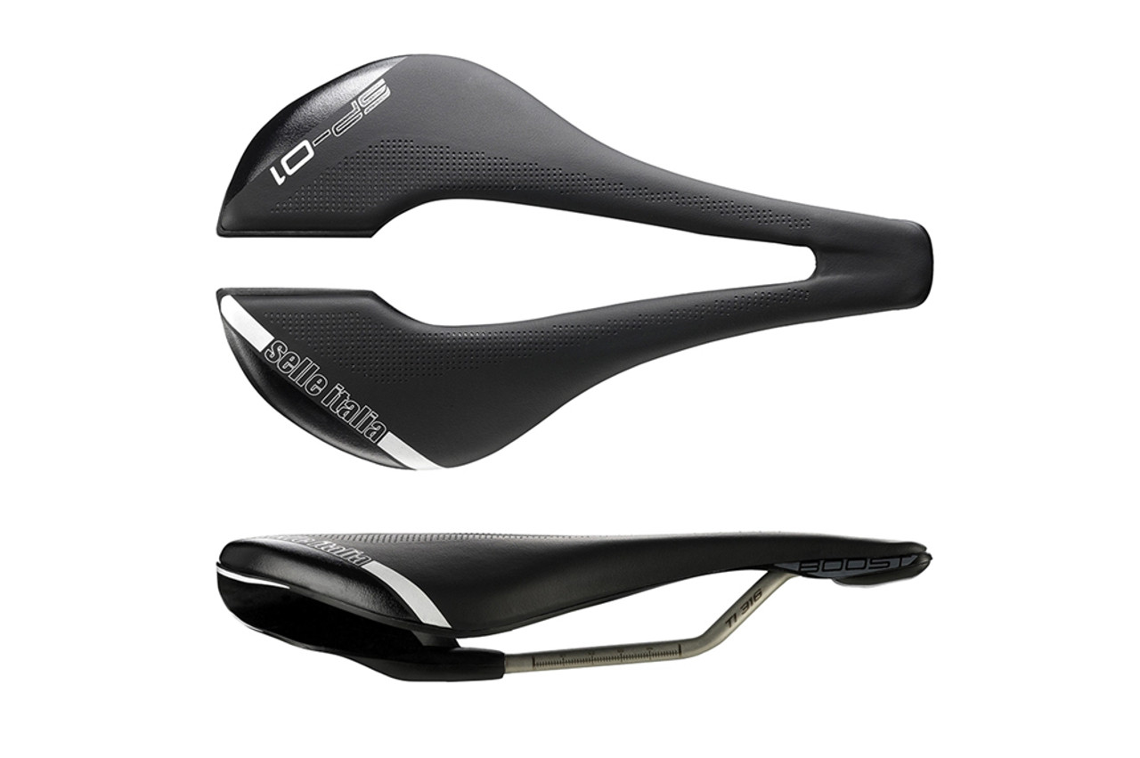 Selle Italia - SP-01 Boost TI 316 Superflow Saddle Kit - Large