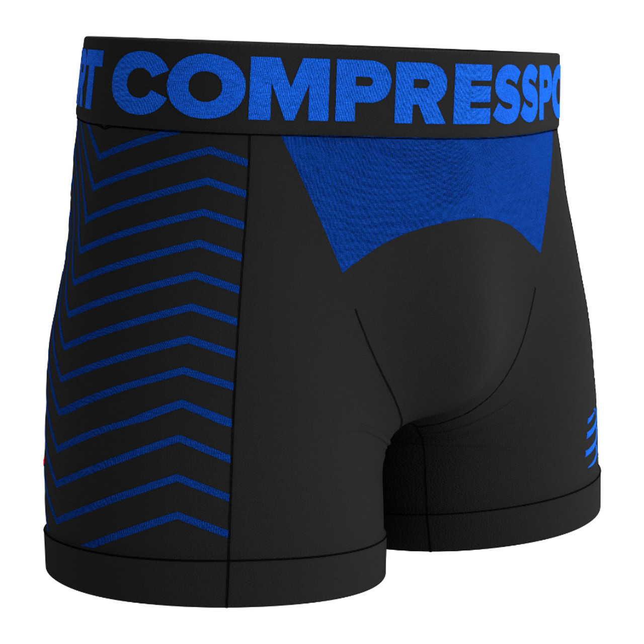 Compressport Seamless Boxer Women - black/grey