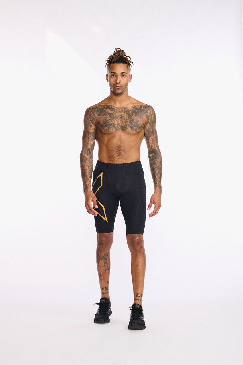 2XU Men's Light Speed Compression Tights - Lightweight & Flexible