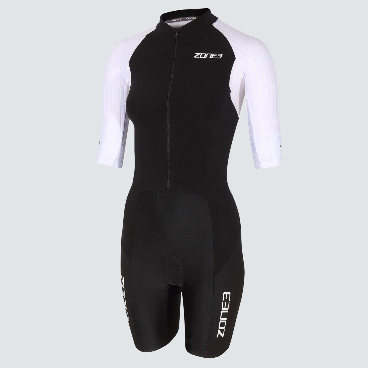 Zone3 Lava Long Distance Full Zip Short Sleeve Trisuit - MyTriathlon
