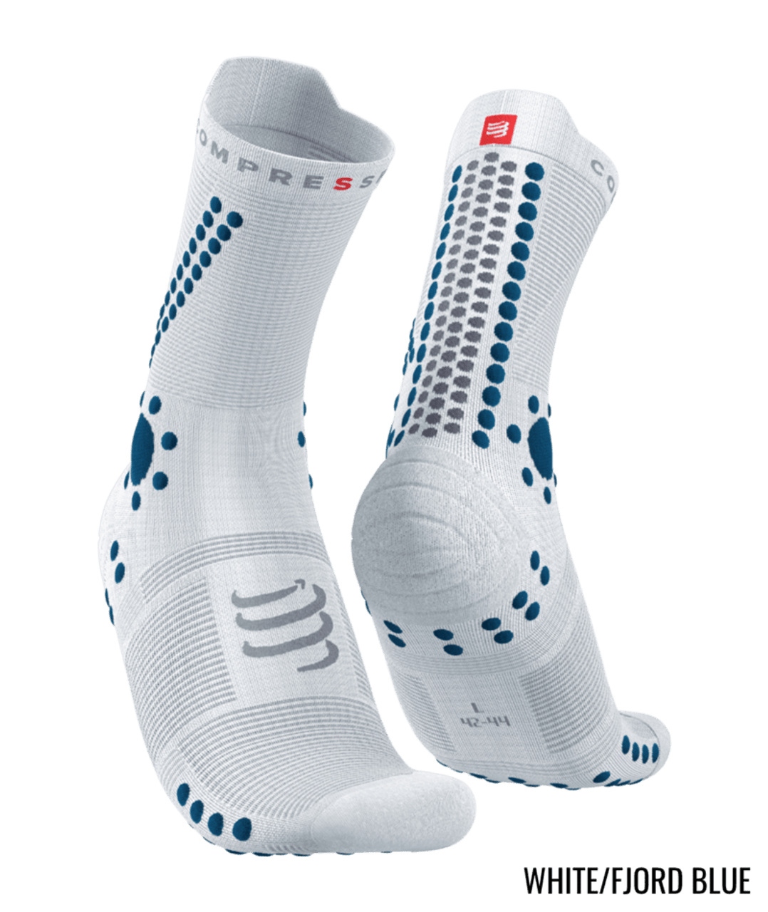 Compressport Pro Racing V4.0 Calcetines Trail Running Black/Red