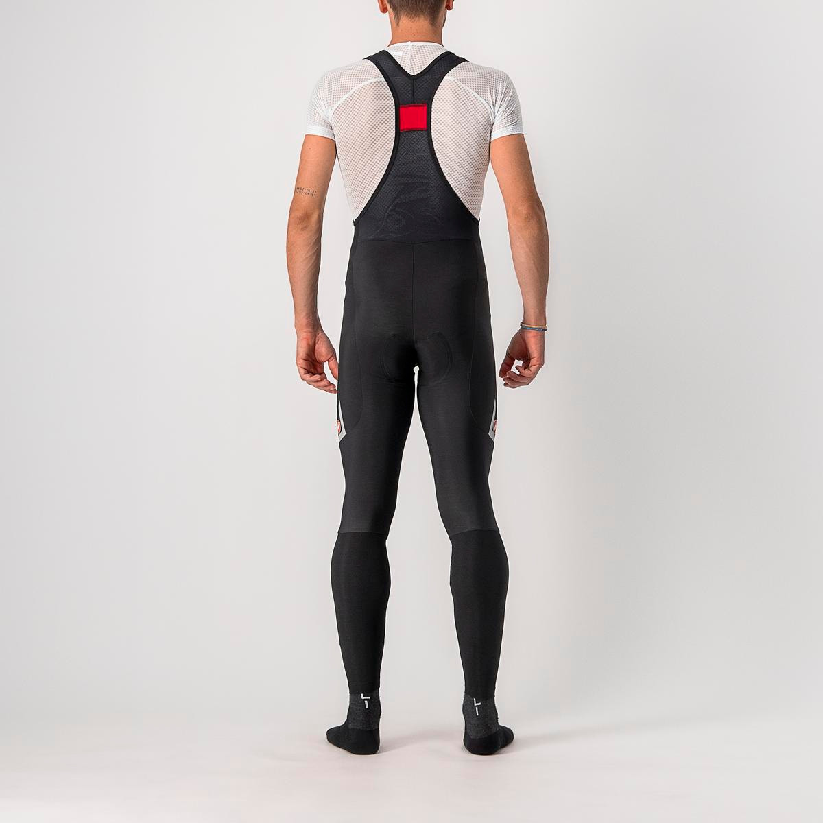 CASTELLI Herren Velocissimo 4 Bibtight Reflective – Thermoflex, Reflektierend, Für Radfahrer