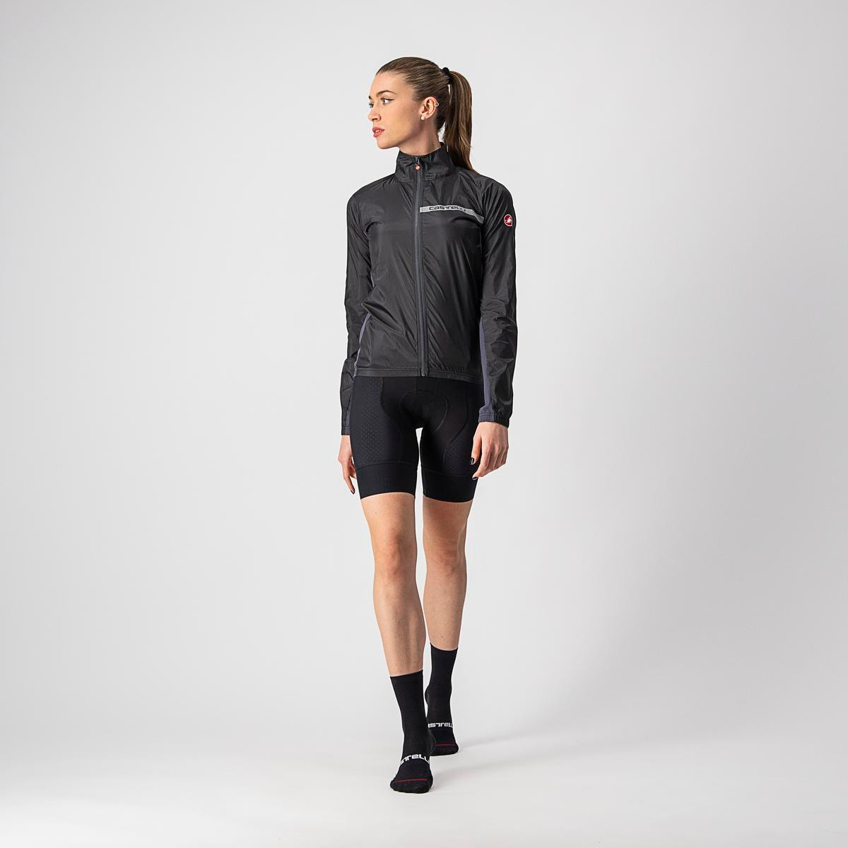 【中古美品】Castelli Radiation123 Jacketブラック 中古美品】Castelli Radiation123 Jacketブラック Castelli Fly