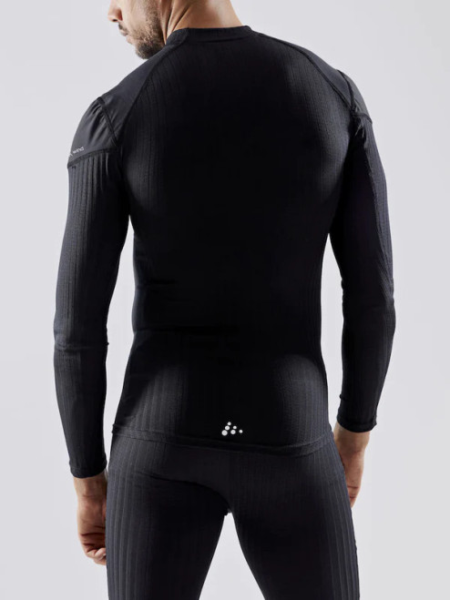 Craft - Pro Active Extreme X Wind Long Sleeve - Men's - Black/Granite Craft - Pro Active Extreme X Wind Long Sleeve - Men's - Black/Granite