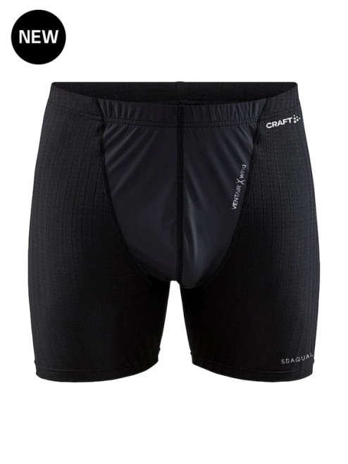 Craft - Pro Active Extreme X Wind Boxer - Men's - Black/Granite Craft - Pro Active Extreme X Wind Boxer - Men's - Black/Granite