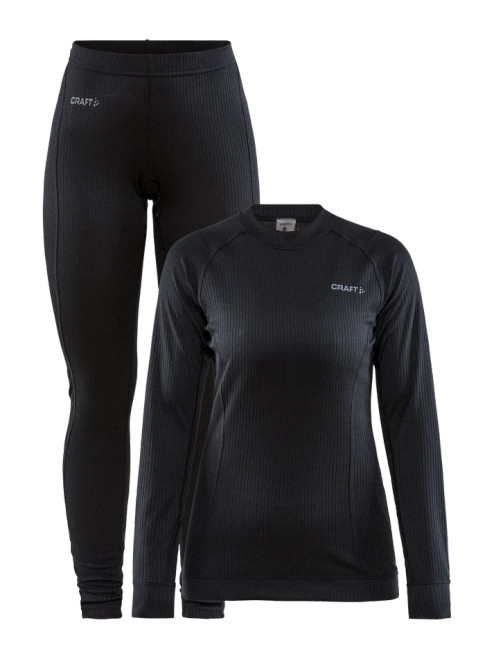 Craft - Core Dry Baselayer Set - Women's - Black - 2024