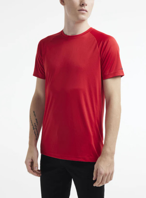 Craft - Core Unify Training Tee - Men's - Bright Red - 2025