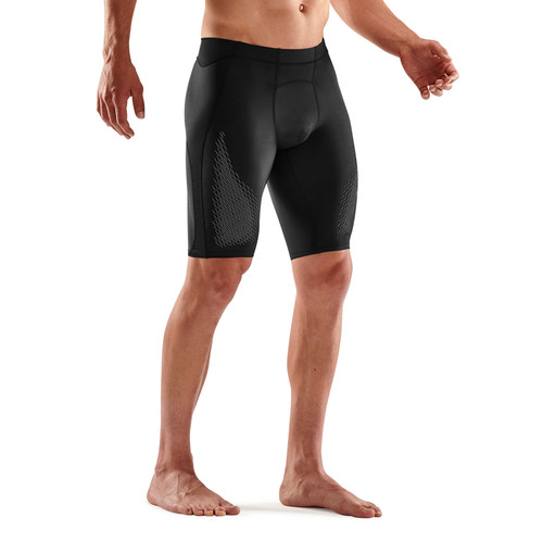 Skins - SERIES-3 Half Tights - Men's - Black/Stars