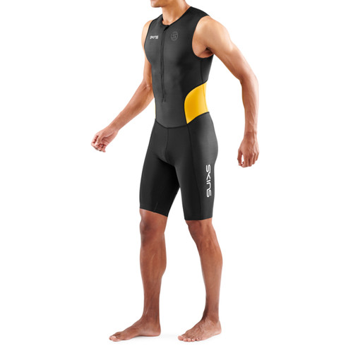 Short Sleeve Tri Suit and the swim - FM Sports