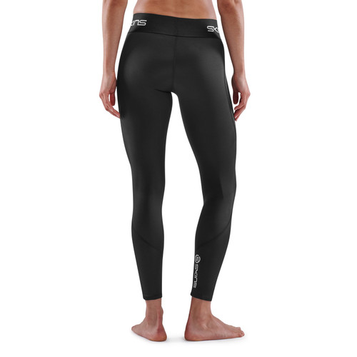 SKINS SERIES-1 WOMEN’S 7/8 TIGHTS BLACK SKINS SERIES-1 WOMEN’S 7/8 TIGHTS BLACK