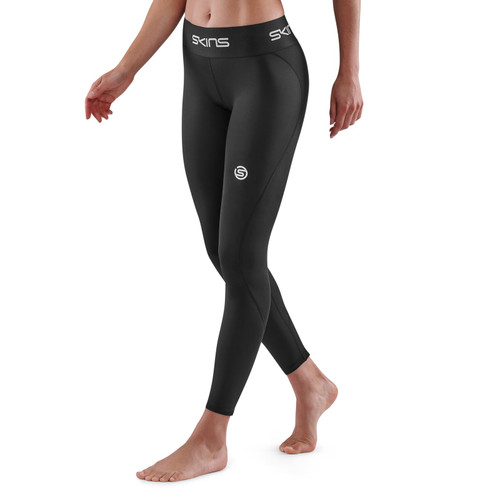 SKINS SERIES-1 WOMEN’S 7/8 TIGHTS BLACK SKINS SERIES-1 WOMEN’S 7/8 TIGHTS BLACK