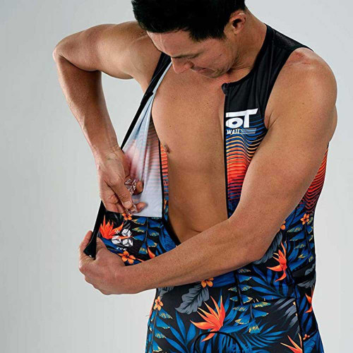 Zoot - Ltd Triathlon Sleeveless Fz Racesuit - Men's - 40 Years