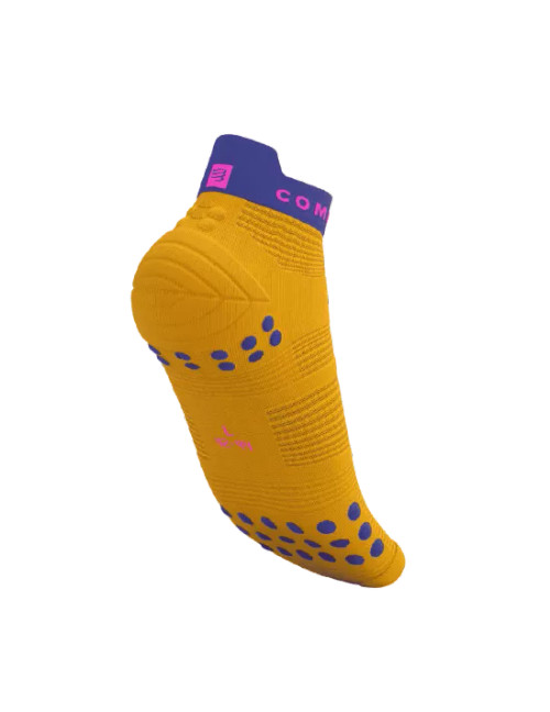 Compressport - Pro Racing Socks v4.0 Run Low - Saffron/Dazz Blue Compressport - Pro Racing Socks v4.0 Run Low - Saffron/Dazz Blue
