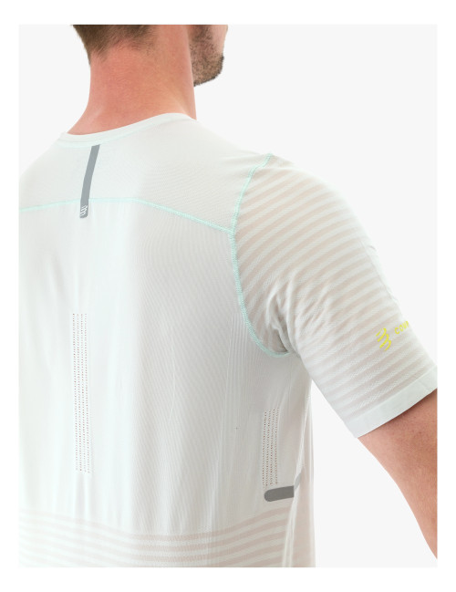 Compressport - Pro Racing Short Sleeve Tshirt - Men's - Ice Flow Compressport - Pro Racing Short Sleeve Tshirt - Men's - Ice Flow