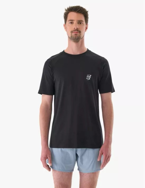 Compressport - Performance Short Sleeve Tshirt - Men's - Black - 2025 Compressport - Performance Short Sleeve Tshirt - Men's - Black - 2025