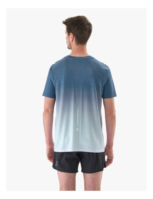 Compressport - Performance Short Sleeve Tshirt - Men's - Poseidon/Ice Flow - 2025 Compressport - Performance Short Sleeve Tshirt - Men's - Poseidon/Ice Flow - 2025