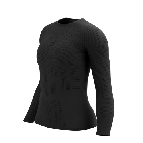 Compressport - On/Off Base Layer Long Sleeve Top - Women's - Black - 2026
