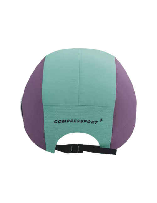 Compressport - 5 Panel Light Cap - Shell Blue/Grape
