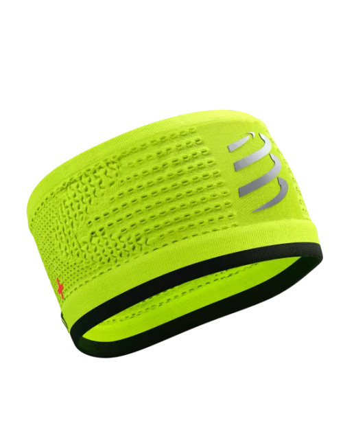 Compressport - Headband On/Off Flash - Fluo Yellow/Black