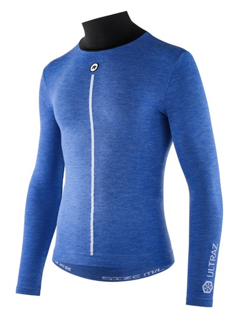Assos - Ultraz 3/3 Long Sleeve Skin Layer P1 - Men's - Calypso Blu - 2025 Assos - Ultraz 3/3 Long Sleeve Skin Layer P1 - Men's - Calypso Blu - 2025