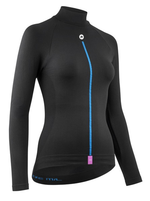 Assos - 3/3 Long Sleeve Skin Layer P1 - Women's - Black Series - 2025 Assos - 3/3 Long Sleeve Skin Layer P1 - Women's - Black Series - 2025