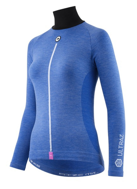 Assos - Ultraz 3/3 Long Sleeve Skinlayer P1 - Women's - Calypso Blu - 2025 Assos - Ultraz 3/3 Long Sleeve Skinlayer P1 - Women's - Calypso Blu - 2025