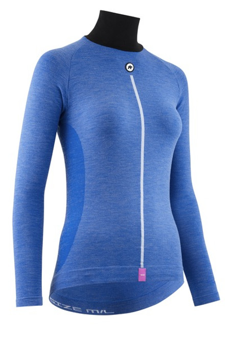 Assos - Ultraz 3/3 Long Sleeve Skinlayer P1 - Women's - Calypso Blu - 2025 Assos - Ultraz 3/3 Long Sleeve Skinlayer P1 - Women's - Calypso Blu - 2025