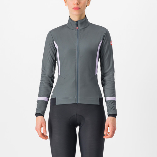 Castelli - Dinamica 2 Jacket - Women's - UrbanGrey/OrchidPetal