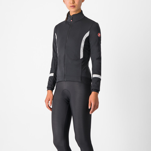 Castelli - Dinamica 2 Jacket - Women's - LightBlack/WhiteReflex