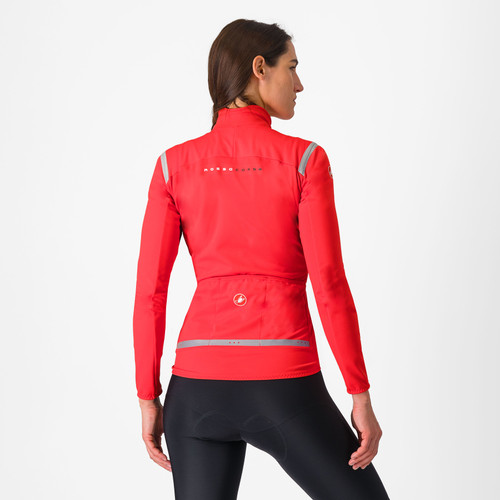 Castelli - Perfetto RoS 2 Jacket - Women's - Hibiscus/SilverReflex