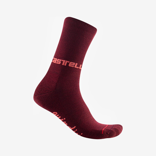 Castelli - Quindici Soft Merino Sock - Women's - Bordeaux