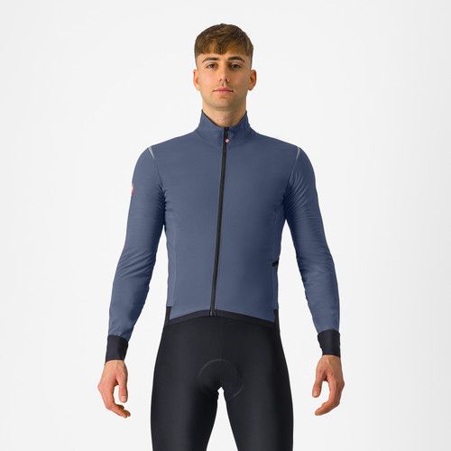 Castelli - Alpha Flight RoS Jacket - Men's - TwilightBlue/SilverReflexSi