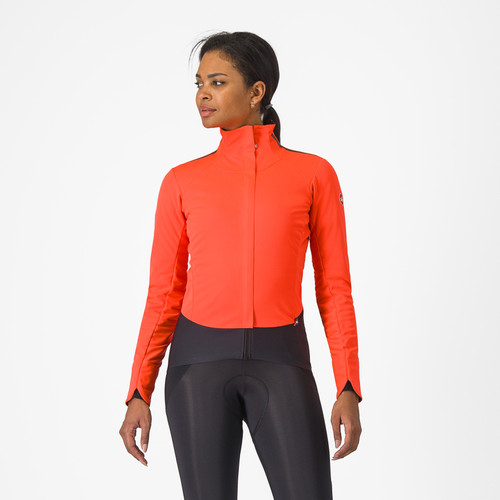 Castelli - Alpha Doppio RoS Jacket - Women's - BrilliantPink/DarkGrey/Dark