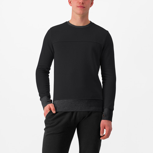 Castelli - Logo Sweatshirt - Men's - Black