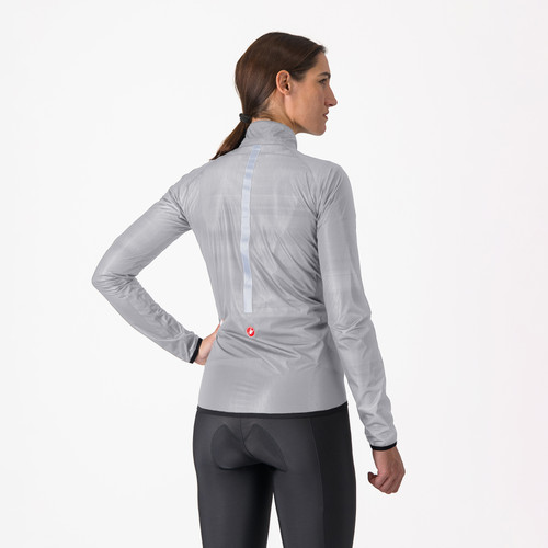 Castelli - Squall Shell Jacket - Women's - SilverGrey/Black
