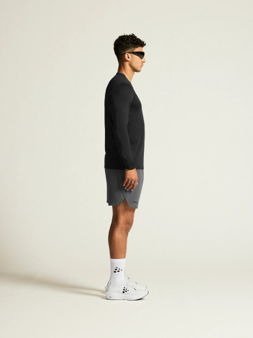 Craft - Adv Essence Long Sleeve Tee 2 - Men's - Black - 2025 Craft - Adv Essence Long Sleeve Tee 2 - Men's - Black - 2025