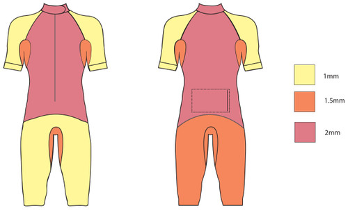 ZONE3 - SwimRun Versa Wetsuit - Men's - Ex Rental - 1 Hire