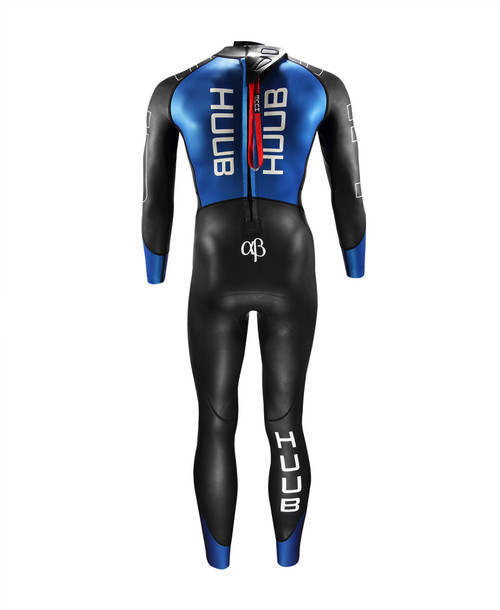 HUUB - Alpha-Beta Wetsuit - Men's - Black/Blue - Ex Rental - 2 Hire