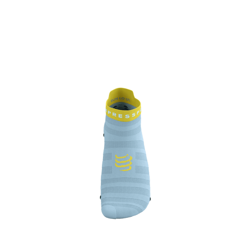 Compressport - Pro Racing Socks V4.0 Ultralight Run Low - Cashmere Blue/Maize - 2025 Compressport - Pro Racing Socks V4.0 Ultralight Run Low - Cashmere Blue/Maize - 2025