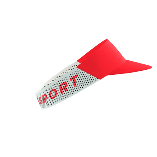 Compressport - Pro Racing Visor - Fluo Red - 2025 Compressport - Pro Racing Visor - Fluo Red - 2025