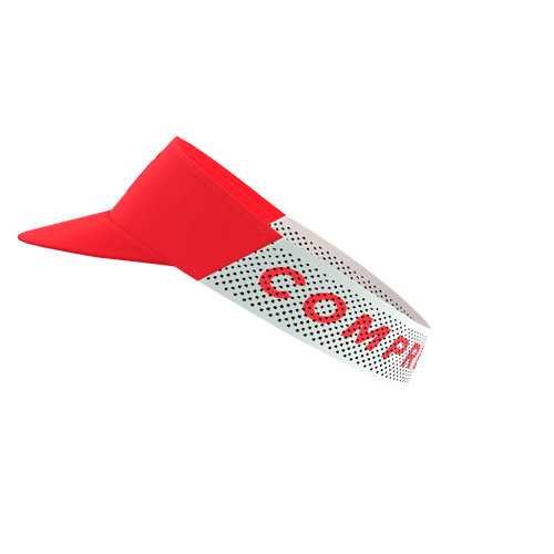 Compressport - Pro Racing Visor - Fluo Red - 2025 Compressport - Pro Racing Visor - Fluo Red - 2025