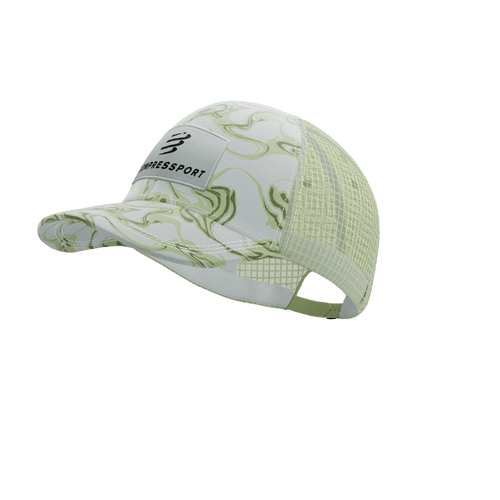 Compressport - Trucker 6P Cap - Green Camo - 2025 Compressport - Trucker 6P Cap - Green Camo - 2025
