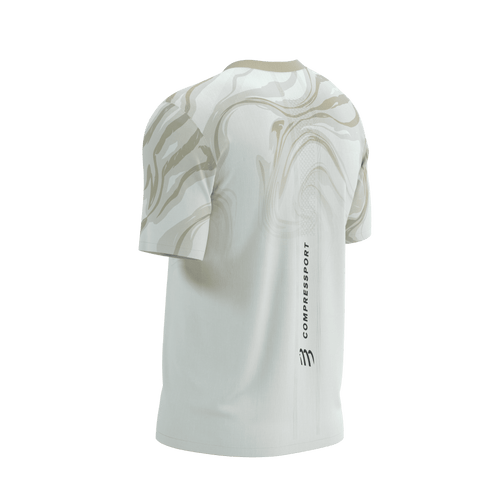 Compressport - Performance Short Sleeve Tshirt - Men's - Sugar/Camo Print - 2025 Compressport - Performance Short Sleeve Tshirt - Men's - Sugar/Camo Print - 2025